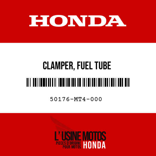 image de 50176-MT4-000 CLAMPER, FUEL TUBE