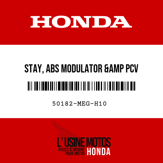 image de 50182-MEG-H10 STAY, ABS MODULATOR &amp PCV