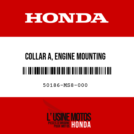 image de 50186-MS8-000 COLLAR A, ENGINE MOUNTING