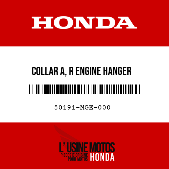 image de 50191-MGE-000 COLLAR A, R ENGINE HANGER