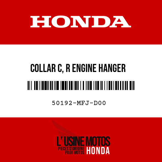 image de 50192-MFJ-D00 COLLAR C, R ENGINE HANGER
