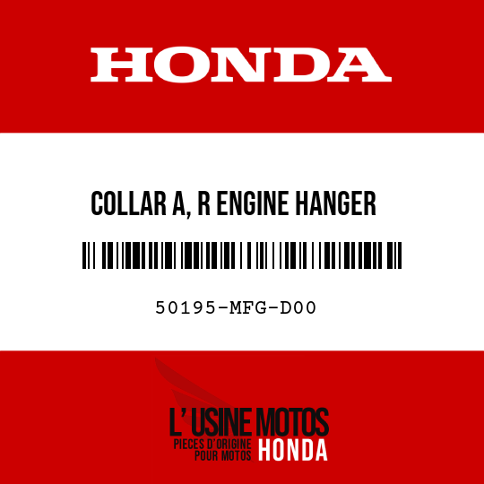 image de 50195-MFG-D00 COLLAR A, R ENGINE HANGER