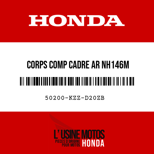 image de 50200-KZZ-D20ZB CORPS COMP CADRE AR NH146M