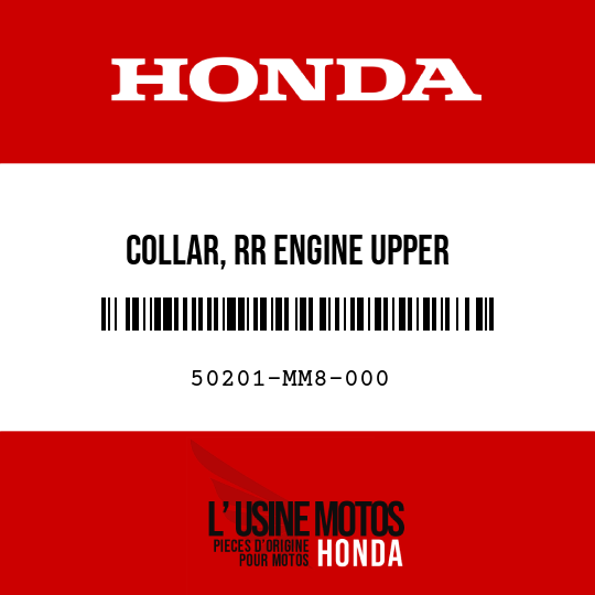 image de 50201-MM8-000 COLLAR, RR ENGINE UPPER