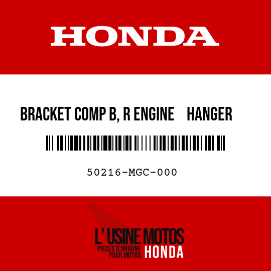 image de 50216-MGC-000 BRACKET COMP B, R ENGINE    HANGER