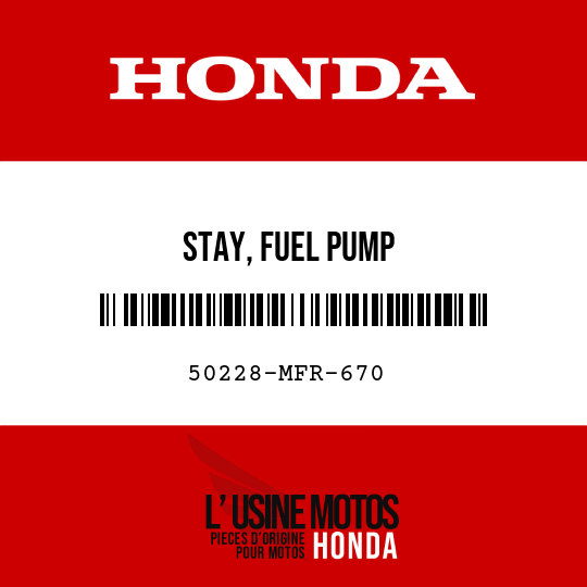 image de 50228-MFR-670 STAY, FUEL PUMP