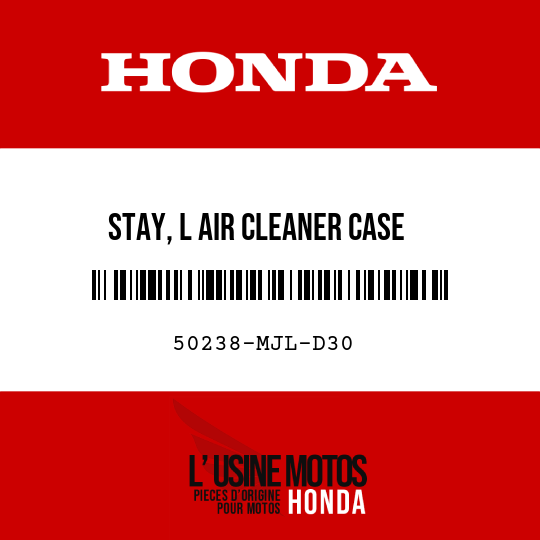 image de 50238-MJL-D30 STAY, L AIR CLEANER CASE