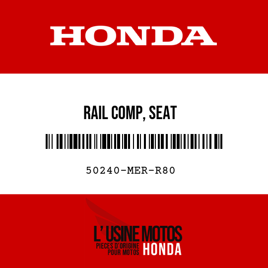 image de 50240-MER-R80 RAIL COMP, SEAT