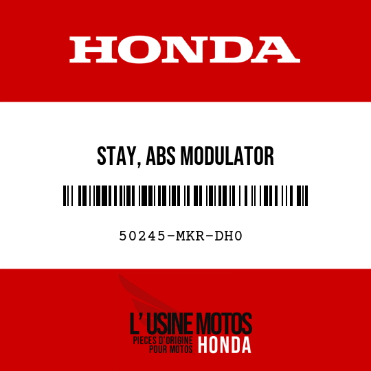 image de 50245-MKR-DH0 STAY, ABS MODULATOR