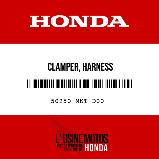 image de 50250-MKT-D00 CLAMPER, HARNESS