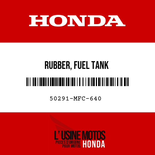 image de 50291-MFC-640 RUBBER, FUEL TANK