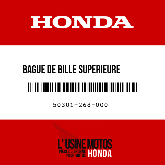 image de 50301-268-000 BAGUE DE BILLE SUPERIEURE     DIRECTION