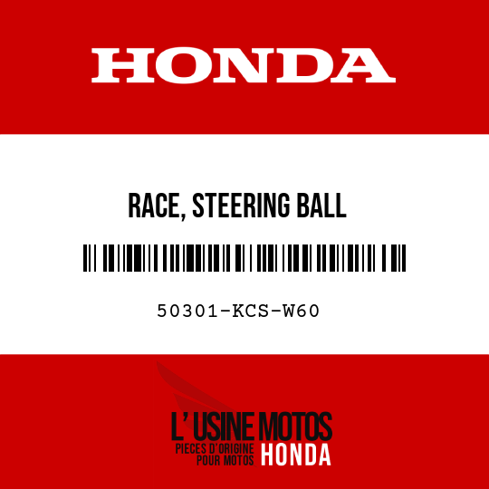 image de 50301-KCS-W60 RACE, STEERING BALL