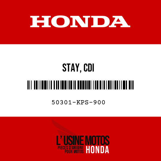 image de 50301-KPS-900 STAY, CDI