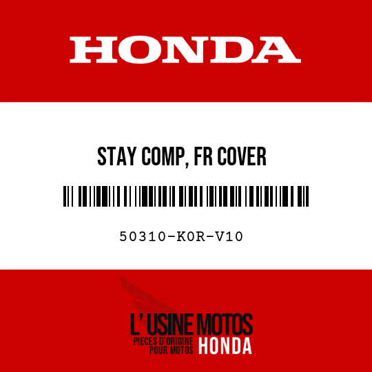image de 50310-K0R-V10 STAY COMP, FR COVER