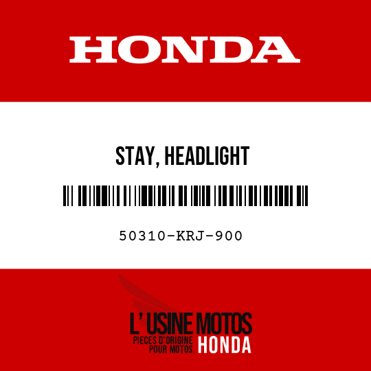 image de 50310-KRJ-900 STAY, HEADLIGHT