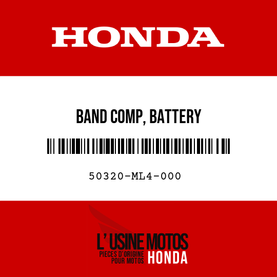image de 50320-ML4-000 BAND COMP, BATTERY