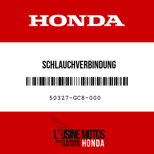 image de 50327-GC8-000 SCHLAUCHVERBINDUNG