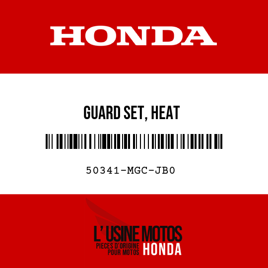 image de 50341-MGC-JB0 GUARD SET, HEAT