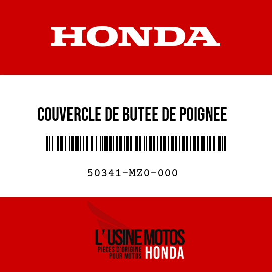 image de 50341-MZ0-000 COUVERCLE DE BUTEE DE POIGNEE