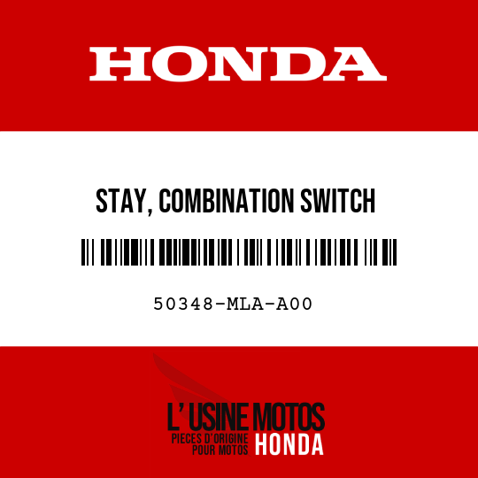 image de 50348-MLA-A00 STAY, COMBINATION SWITCH