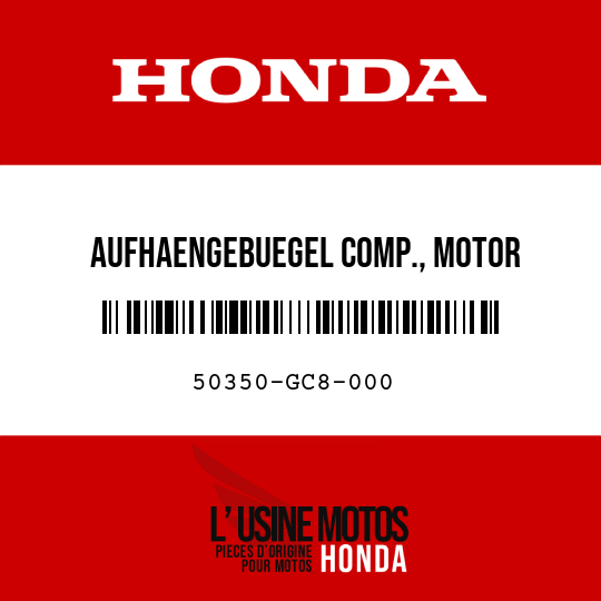 image de 50350-GC8-000 AUFHAENGEBUEGEL COMP., MOTOR