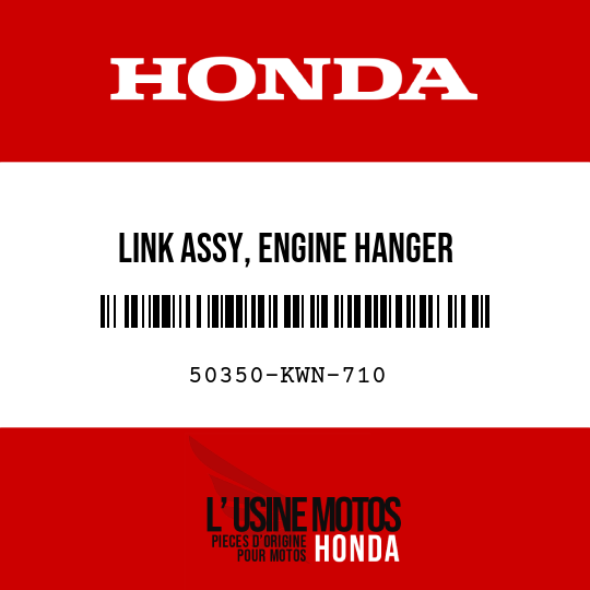 image de 50350-KWN-710 LINK ASSY, ENGINE HANGER