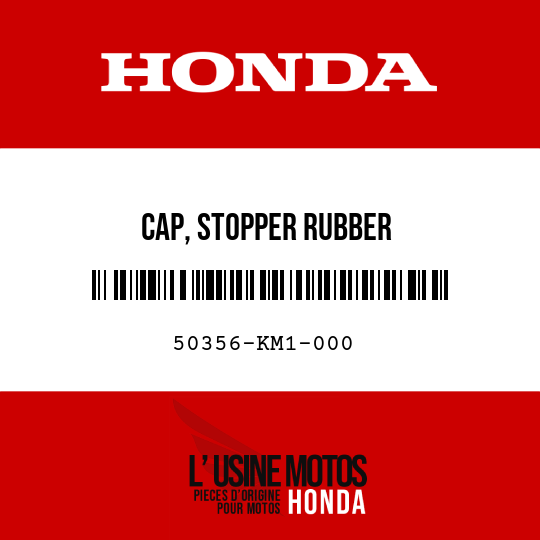 image de 50356-KM1-000 CAP, STOPPER RUBBER