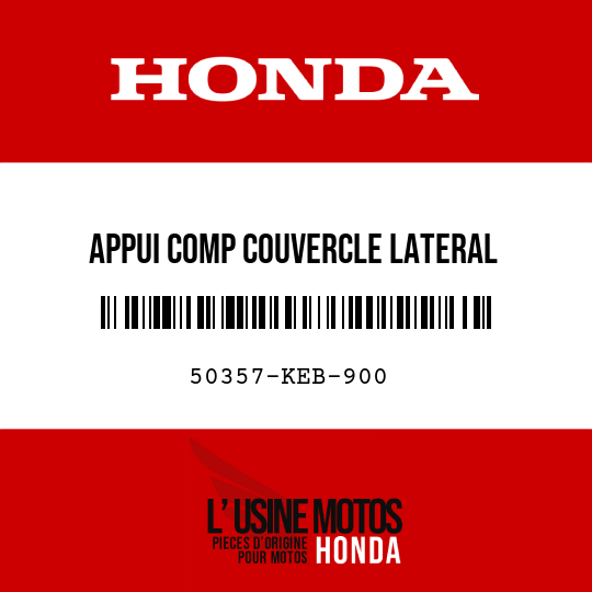 image de 50357-KEB-900 APPUI COMP COUVERCLE LATERAL