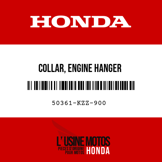 image de 50361-KZZ-900 COLLAR, ENGINE HANGER