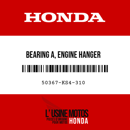 image de 50367-KS4-310 BEARING A, ENGINE HANGER