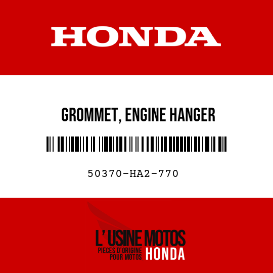 image de 50370-HA2-770 GROMMET, ENGINE HANGER