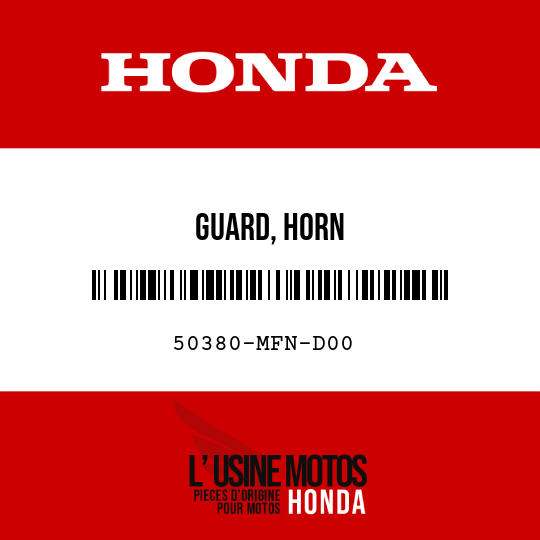image de 50380-MFN-D00 GUARD, HORN