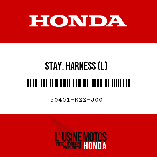 image de 50401-KZZ-J00 STAY, HARNESS (L)