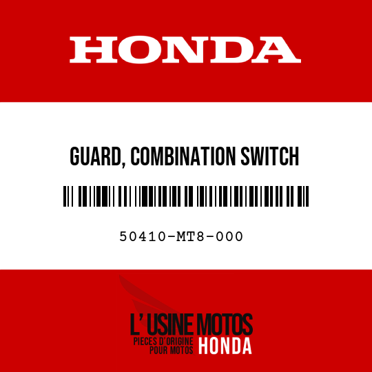 image de 50410-MT8-000 GUARD, COMBINATION SWITCH