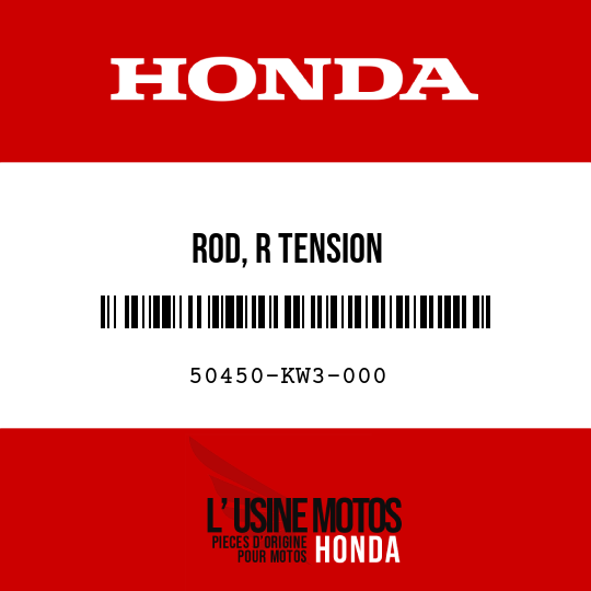 image de 50450-KW3-000 ROD, R TENSION