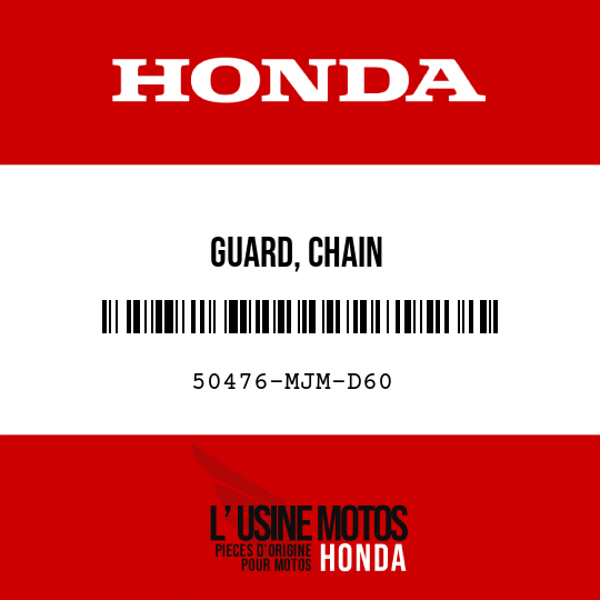 image de 50476-MJM-D60 GUARD, CHAIN