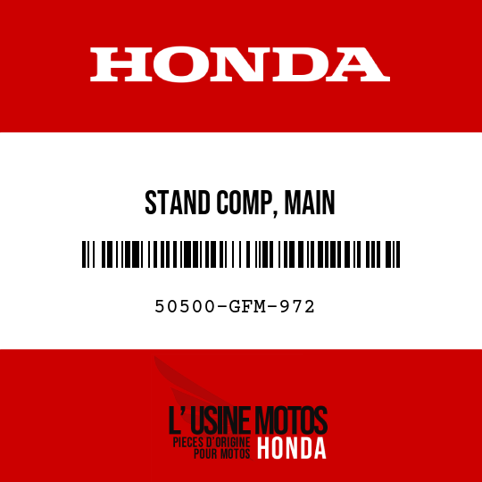 image de 50500-GFM-972 STAND COMP, MAIN
