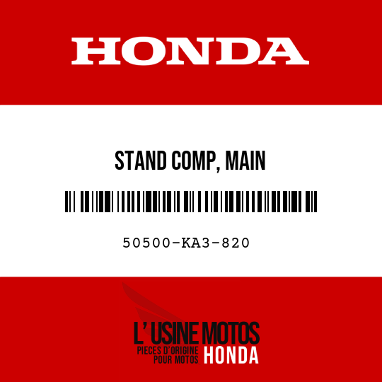 image de 50500-KA3-820 STAND COMP, MAIN