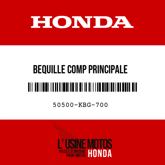 image de 50500-KBG-700 BEQUILLE COMP PRINCIPALE