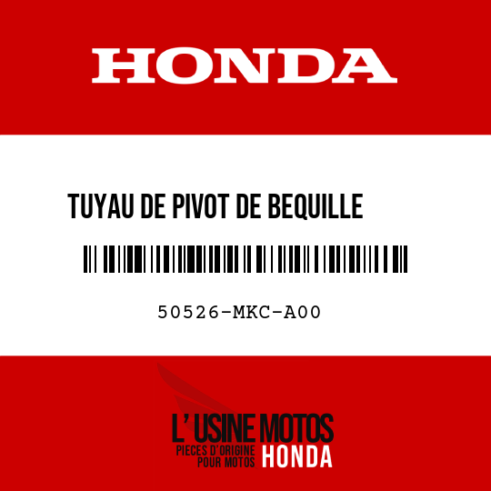 image de 50526-MKC-A00 TUYAU DE PIVOT DE BEQUILLE    PRINCIPALE