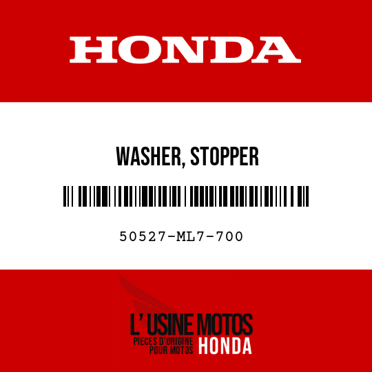 image de 50527-ML7-700 WASHER, STOPPER