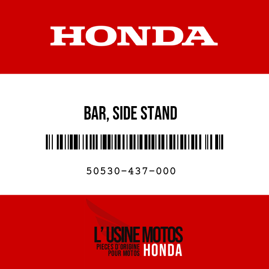 image de 50530-437-000 BAR, SIDE STAND