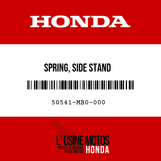 image de 50541-MB0-000 SPRING, SIDE STAND