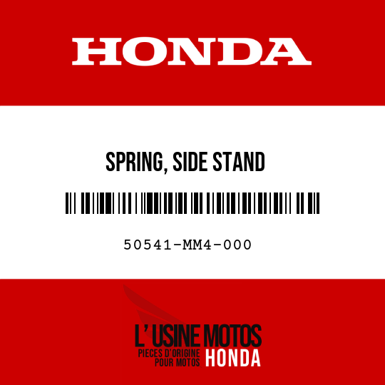 image de 50541-MM4-000 SPRING, SIDE STAND