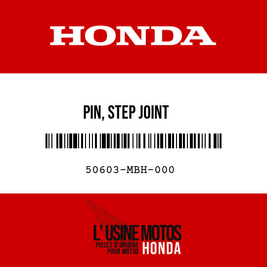 image de 50603-MBH-000 PIN, STEP JOINT