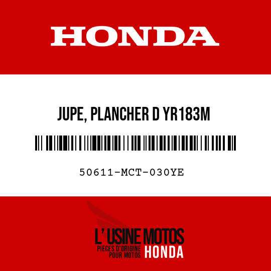 image de 50611-MCT-030YE JUPE, PLANCHER D YR183M