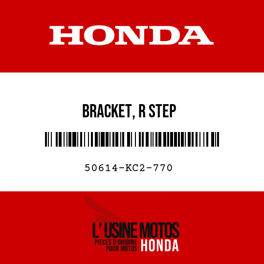 image de 50614-KC2-770 BRACKET, R STEP