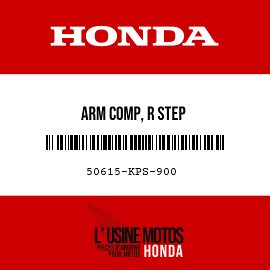 image de 50615-KPS-900 ARM COMP, R STEP