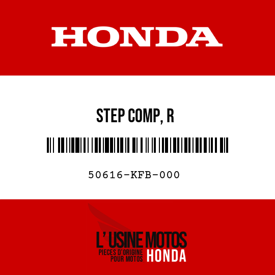 image de 50616-KFB-000 STEP COMP, R